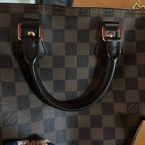 LOUIS VUITTON SPEEDY BANDOULIERE 25 DAMIER EBEBE - Picture 3 of 11